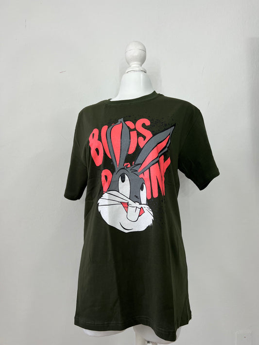 Camisa oversize bugs bunny